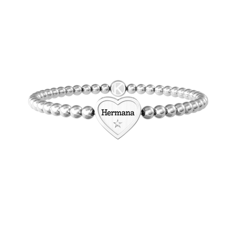 PULSERA KIDULT CORAZÓN I HERMANA