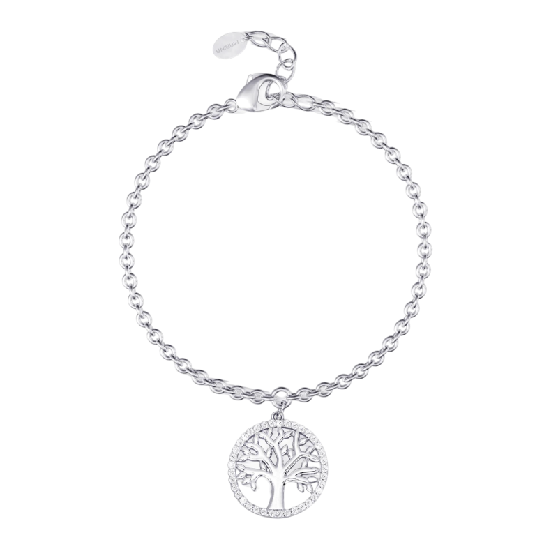 PULSERA MABINA PLATA ARBOL DE LA VIDA - 533227