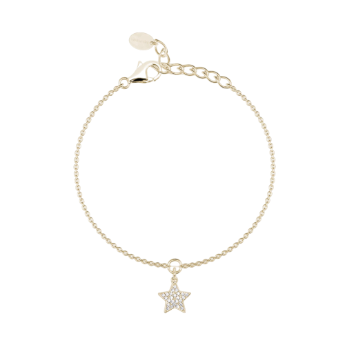 PULSERA MABINA PLATA BAÑADA ESTRELLA - 533452