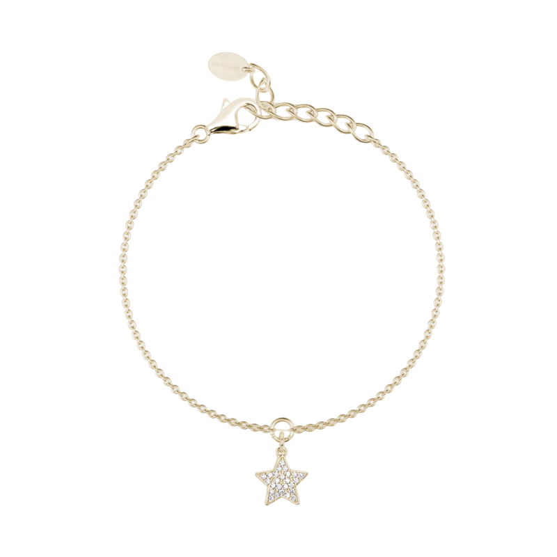 PULSERA MABINA PLATA BAÑADA ESTRELLA - 533452