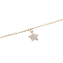 PULSERA MABINA PLATA BAÑADA ESTRELLA - 533452