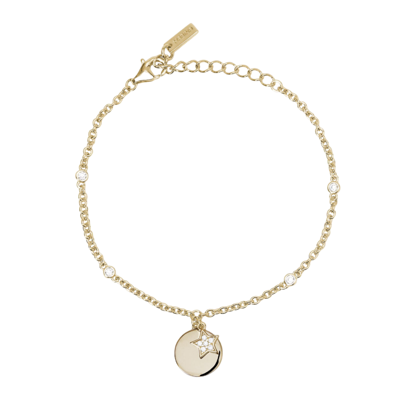 PULSERA PLATA DORADA MABINA  - 533639
