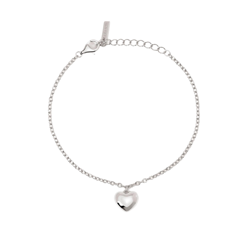 PULSERA MABINA PLATA CORAZÓN - 533950