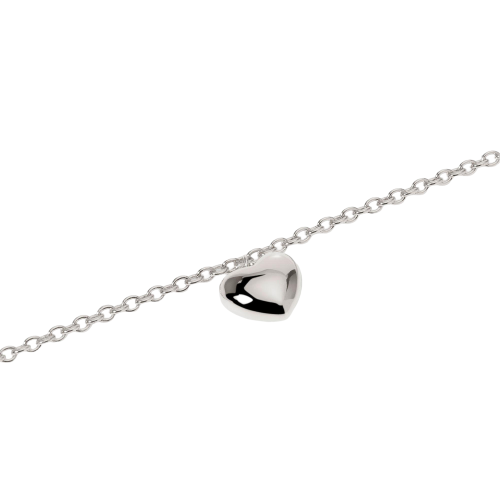 PULSERA MABINA PLATA CORAZÓN - 533950