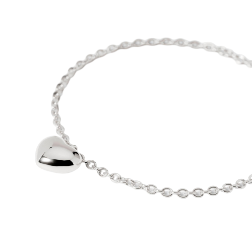 PULSERA MABINA PLATA CORAZÓN - 533950