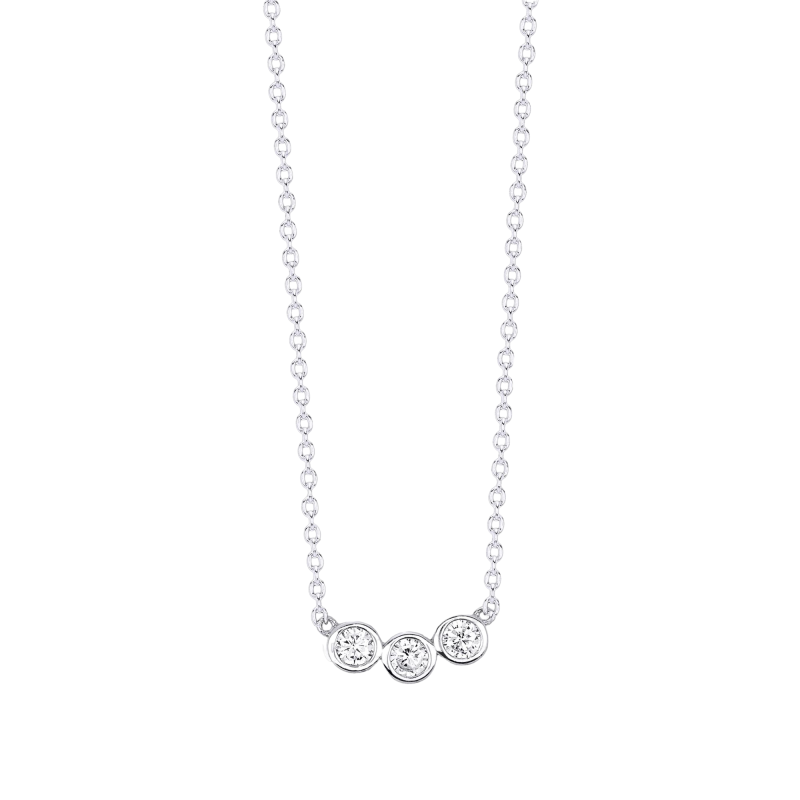 COLLAR MABINA PLATA - 553262