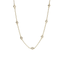COLLAR MABINA PLATA BAÑADA CIRCONITAS- 553456