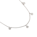 COLLAR MABINA PLATA CIRCONITAS - 553466