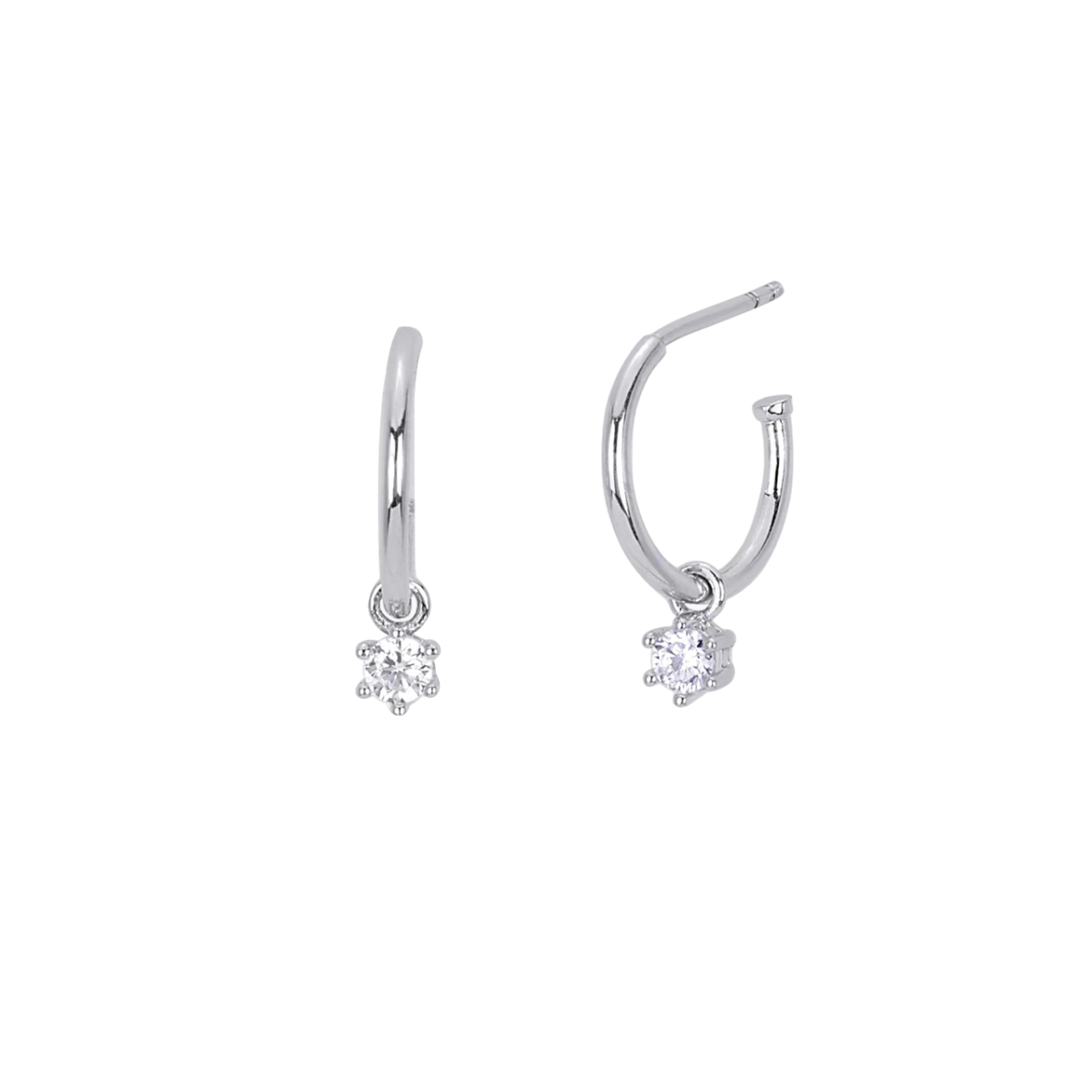 PENDIENTES MABINA PLATA- 563269