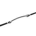 PULSERA MABINA PLATA NAILON CIRCONITAS - 533846