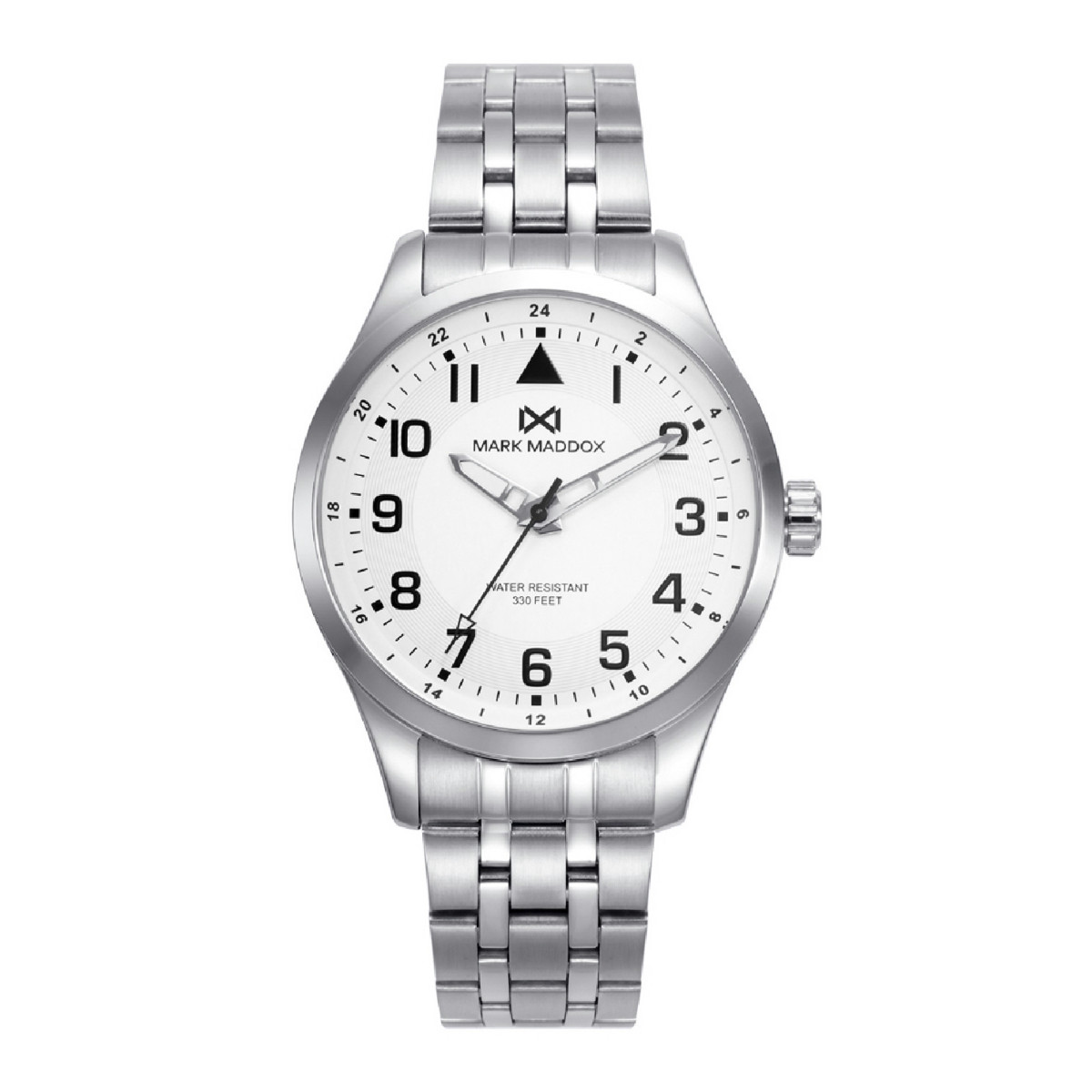 RELOJ MARK MADDOX ACERO BRAZALETE SR  - HM0148-04