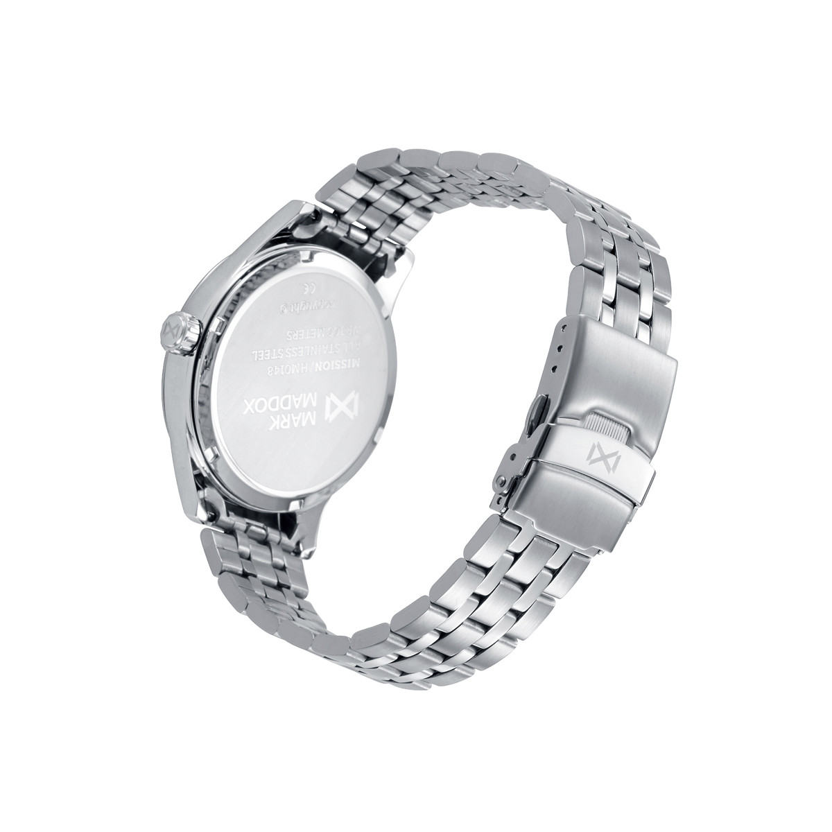 RELOJ MARK MADDOX ACERO BRAZALETE SR  - HM0148-04