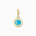 Colgante Charmista TS Azul + Dorado - 2099-427-17 Colgante Charmista TS Azul + Dorado - 2099-427-17