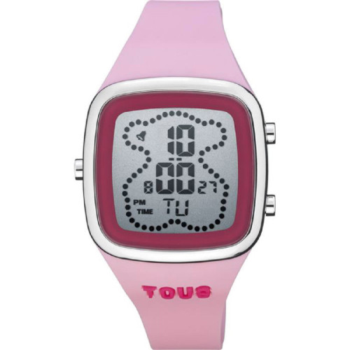 RELOJ TOUS B-TIME SS SILICONA ROSA - 3000131400