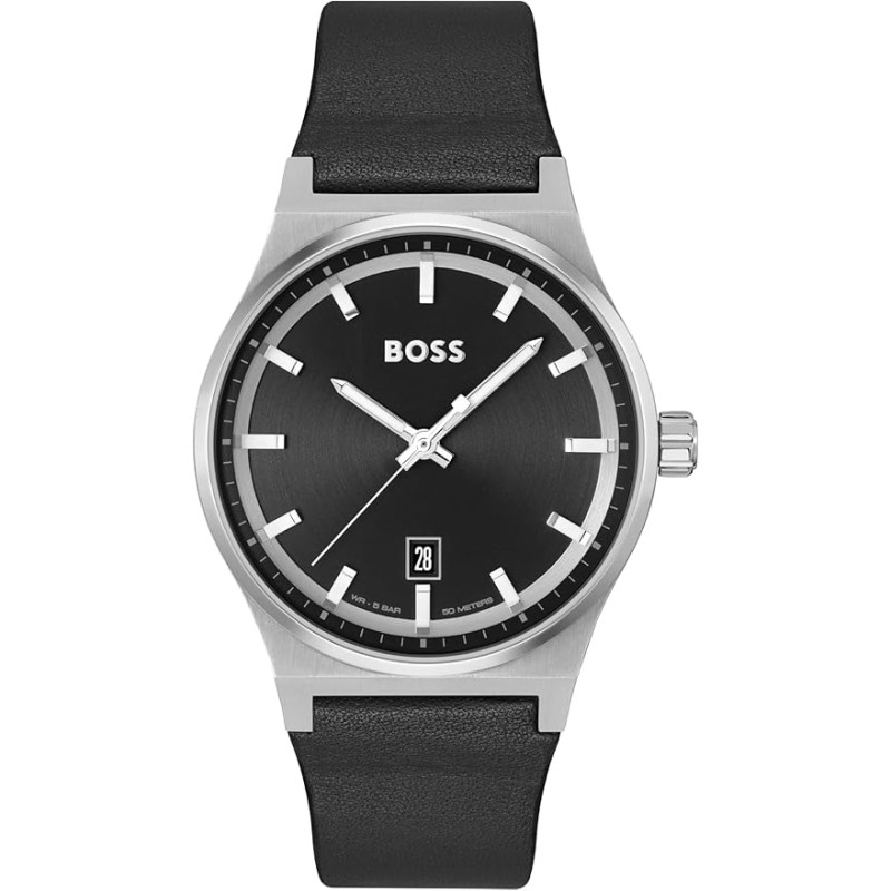 RELOJ BOSS PIEL NEGRO - 1514075