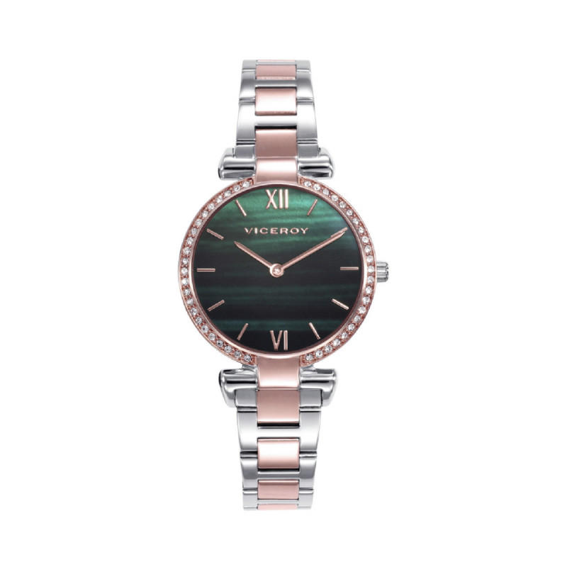 RELOJ ACERO IP ROSA BRAZALETE SRA VA - 42446-63