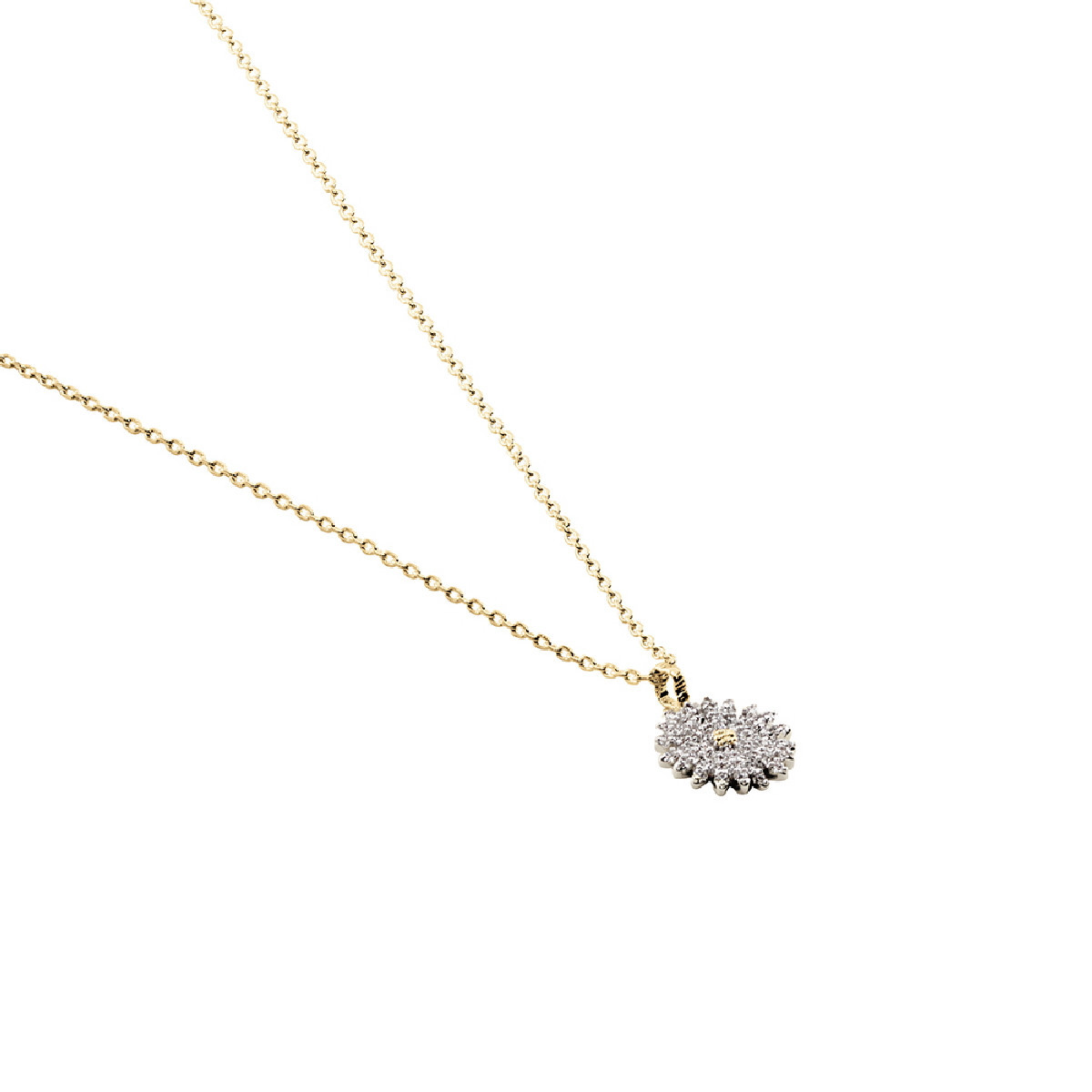 Collar AP pavé margaritas - 2680220-137-TU
