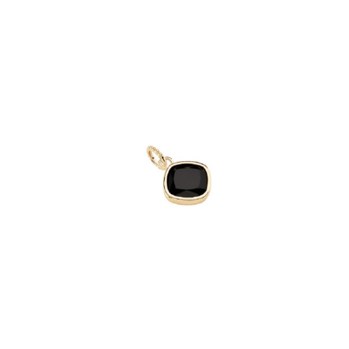 COLGANTE AGATHA AMULETO NEGRO DORADO - 2880035-270-TU