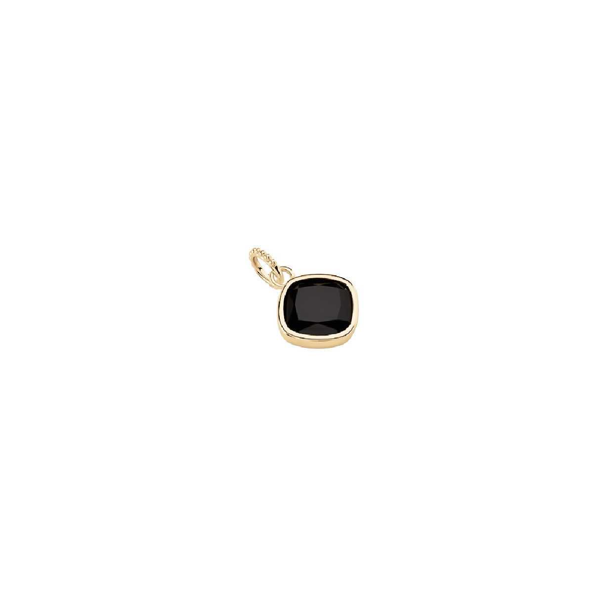 COLGANTE AGATHA AMULETO NEGRO DORADO - 2880035-270-TU