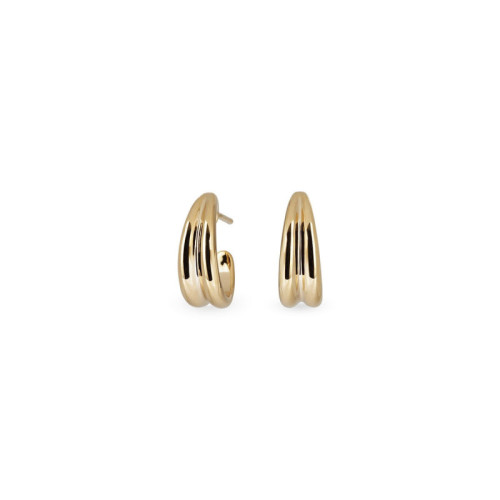 PENDIENTES VIDAL&VIDAL SEMI ARO LISO - G3871