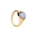 ANILLO PDPAOLA ÁGATA AZUL MOON - AN01-C55-12
