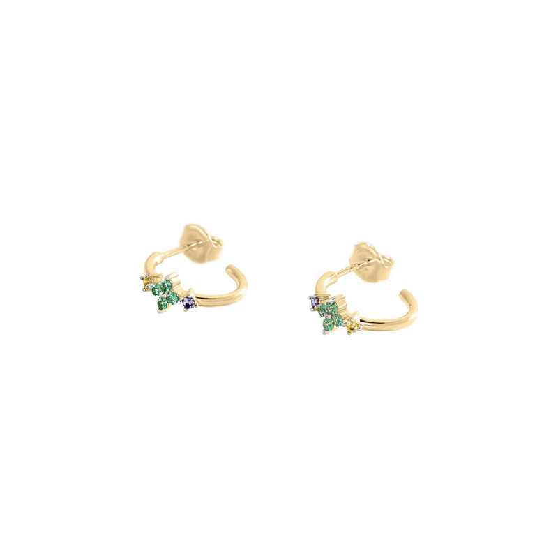 EAR28BELOVED - Criollas con cz en forma  - 2390540-256-TU