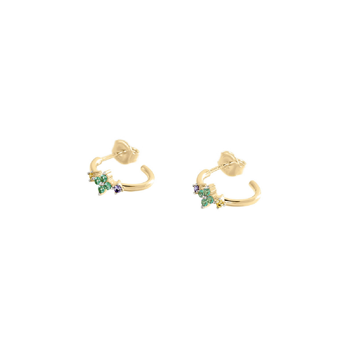 EAR28BELOVED - Criollas con cz en forma  - 2390540-256-TU