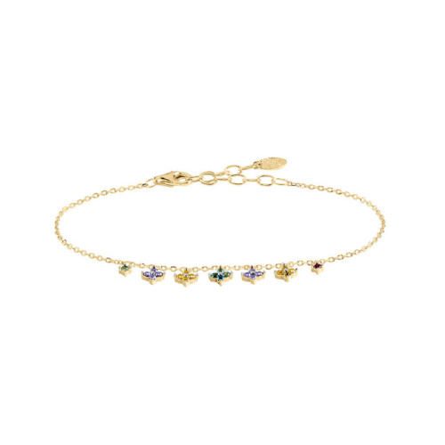 BRA14BELOVED - Pulsera con cz en forma d - 2490105-256-TU