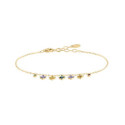 BRA14BELOVED - Pulsera con cz en forma d - 2490105-256-TU