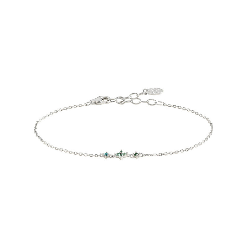 BRA13BELOVED - Pulsera con cz en forma d - 2420785-255-TU