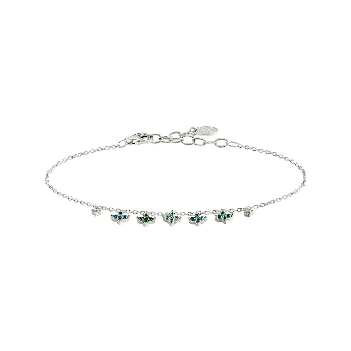 BRA15BELOVED - Pulsera con cz en forma d - 2420786-255-TU