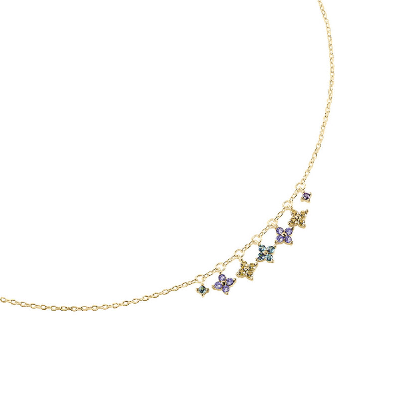 NEC14BELOVED - Collar con cz colgantes e - 2690223-256-TU