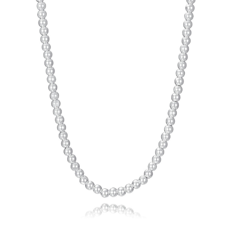COLLAR ACERO CHAPADO PLATA SRA FASHION - 14319C01000