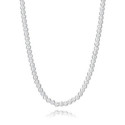 COLLAR ACERO CHAPADO PLATA SRA FASHION - 14319C01000