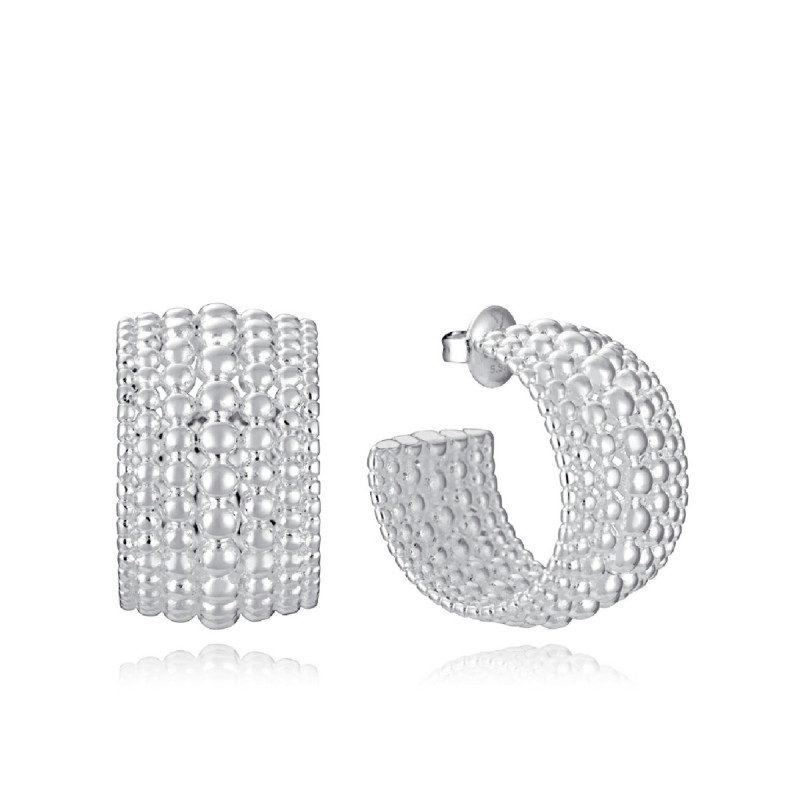 PEND ACERO CHAPADO PLATA ANCHOS SRA FASH - 14317E01000