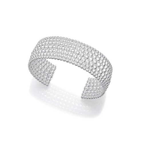PULS ACERO CHAPADO PLATA ANCHA SRA FASHI - 14317P01000