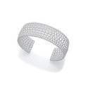 PULS ACERO CHAPADO PLATA ANCHA SRA FASHI - 14317P01000