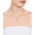 COLLAR PLATA LEY ARBOL VIDA CIRCONITAS S - 71056C000-30