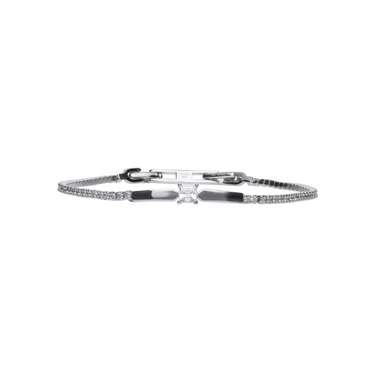 PULSERA DIAMONFIRE PLATA CIRCONITAS - 05481082