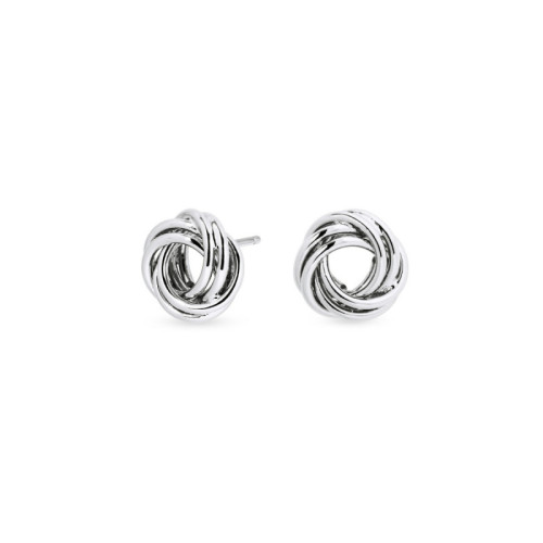 PENDIENTES V&V BOTON CIRCULO ENTRELAZADO - Q3968