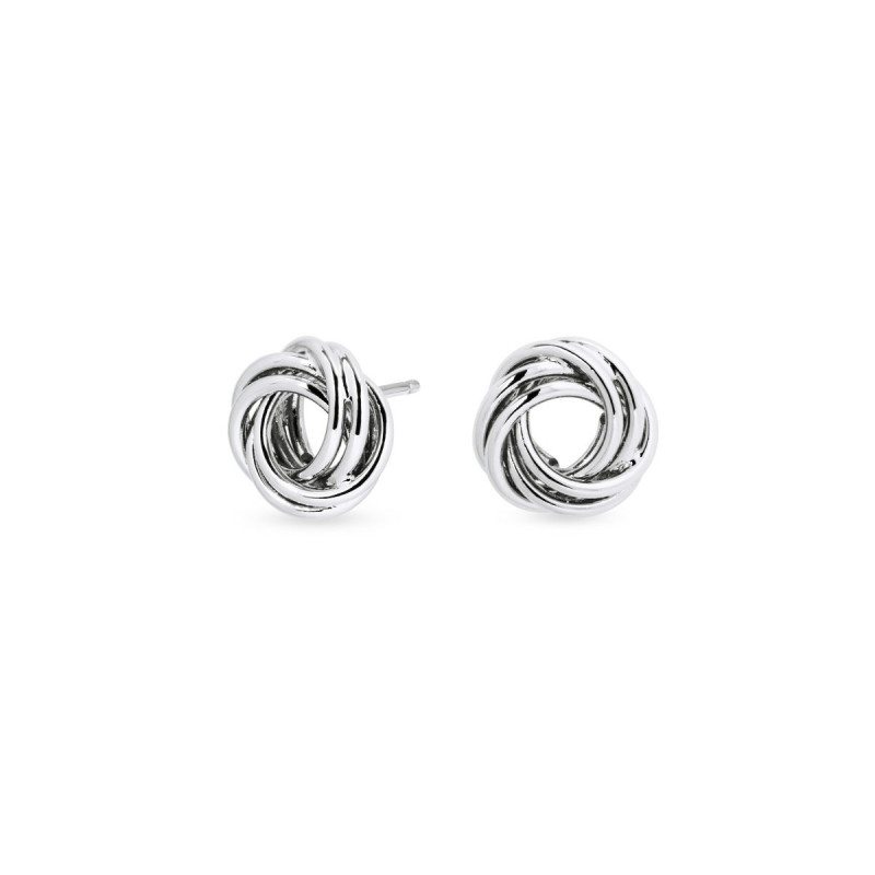 PENDIENTES V&V BOTON CIRCULO ENTRELAZADO - Q3968
