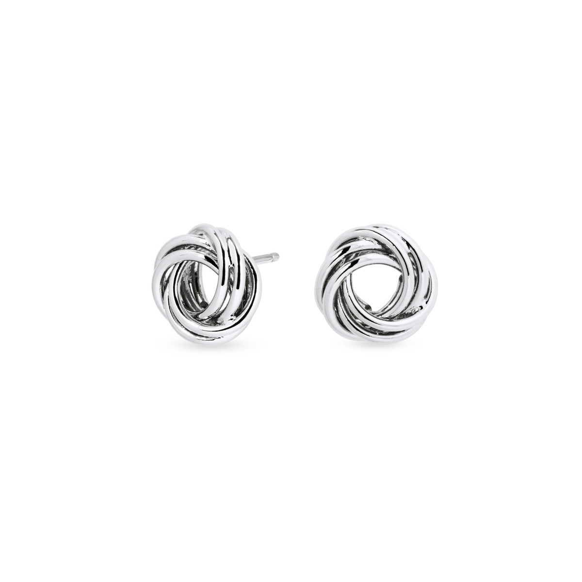 PENDIENTES V&V BOTON CIRCULO ENTRELAZADO - Q3968
