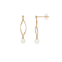 PENDIENTES V&V CON PERLA CULTIVADA - G3713
