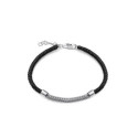 PULS PLATA DE LEY BAÑO RODIO PIEL SR JEW - 13258P000-95