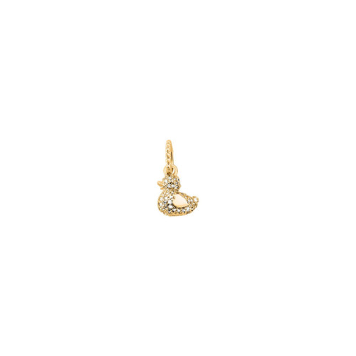 PEN3PATITO - Small paved duck pendant  - 2880339-137-TU