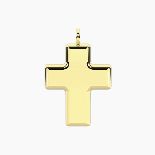 COLGANTE KIDULT ACERO CRUZ DORADA - 741324