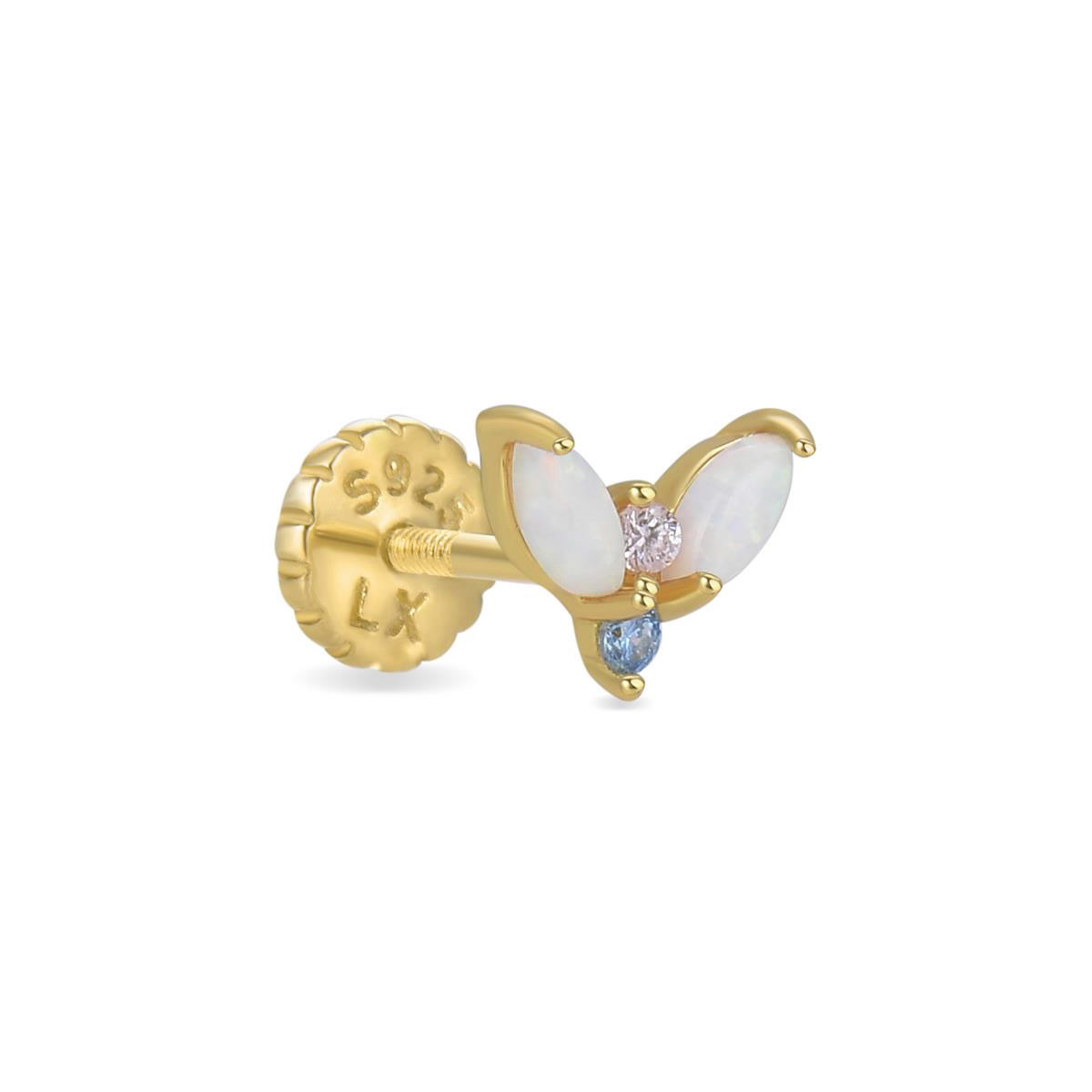PIERCING LUXENTER LY PLATA DE LEY 925 - PIR173Y2000
