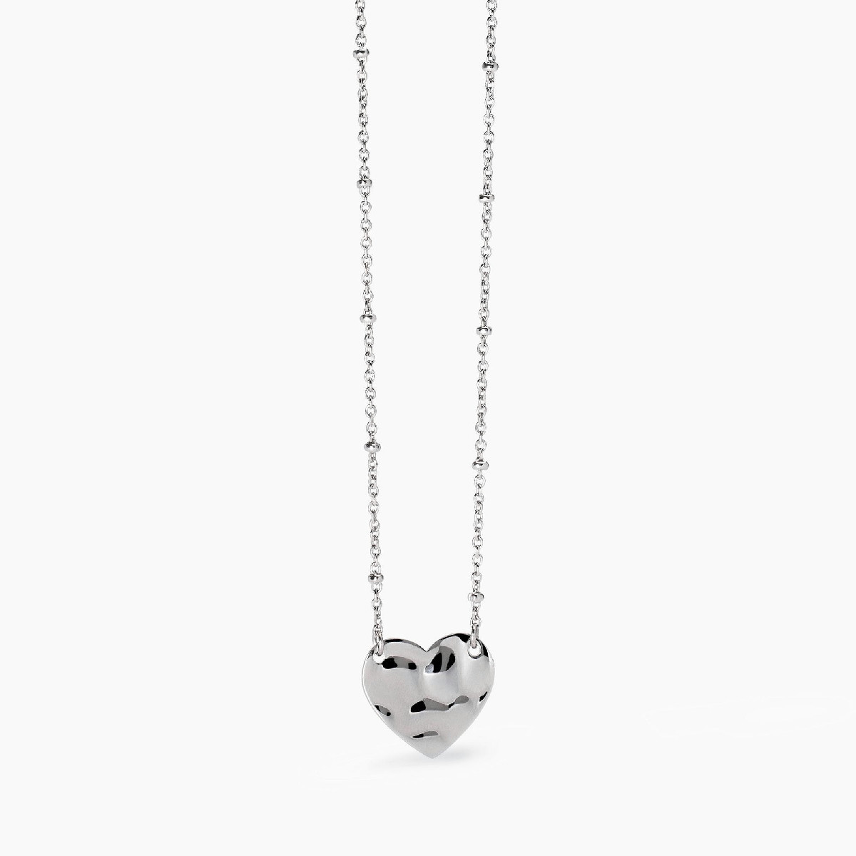 COLLAR KIDULT CORAZON EFECTO MARTILLADO - 851008