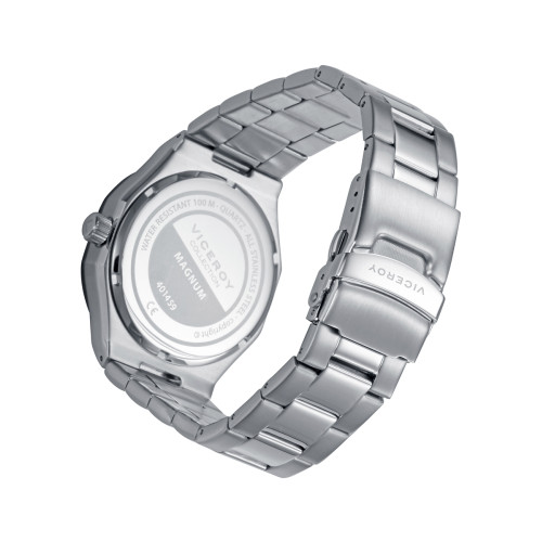 RELOJ ACERO IP AZUL BRAZALETE SR VA - 401459-37