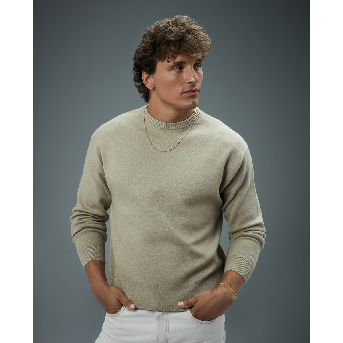 COLLAR ACERO IP DORADO CADENA SR FASHIO - 14341C01012